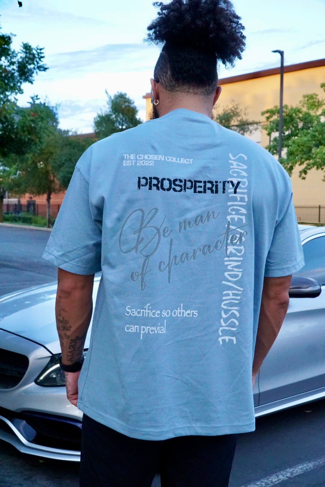 Vintage Denim Prosperity Tee